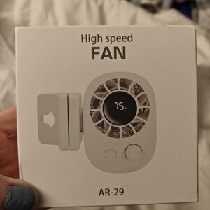 High Speed Portable White Fan